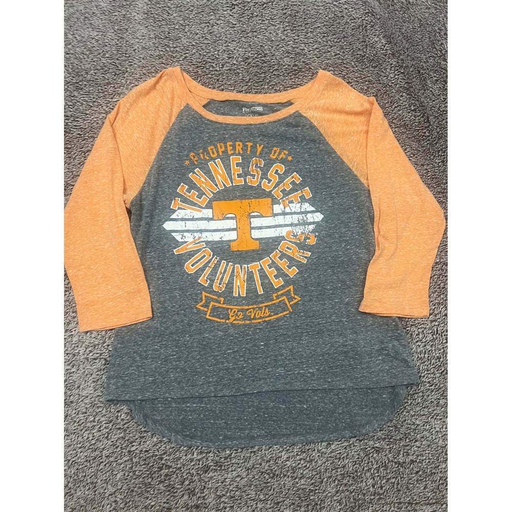 Tennessee Volunteers Girls S 3-5 ProEdge Raglan 3/4 Sleeve Shirt Vols UT